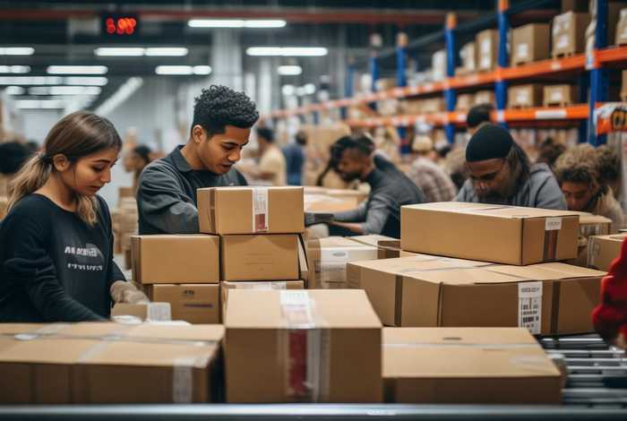 电商生活3天发5000件；电商一天1000多单