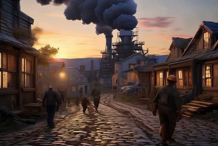 煤矿生活区图片、煤矿生活区图片高清