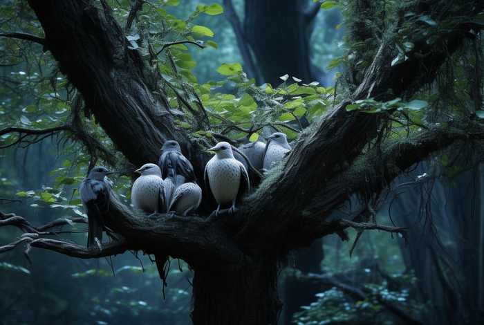 斑鸠晚上最喜欢躲在哪些地方、斑鸠夜晚喜欢住什么地方 斑鸠晚上最喜欢躲在哪些地方、斑鸠夜晚喜欢住什么地方