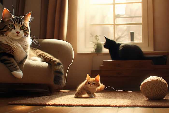 猫的家庭生活 - 猫的家庭生活视频主题