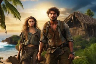 和女老板在荒岛求生、和女老板在荒岛求生的日子