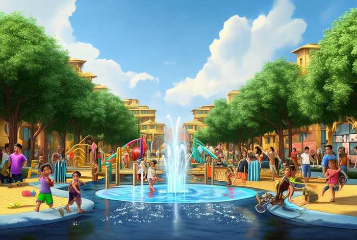 富迪三友生活广场桃源大道(仙桃富迪三友生活广场游乐场) 富迪三友生活广场桃源大道(仙桃富迪三友生活广场游乐场)