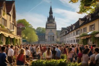 德国校园生活；德国的大学生活