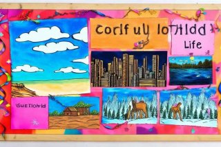 丰富多彩的假期生活手抄报；丰富多彩的假期生活手抄报封面图片