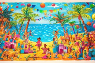 多彩的假期手抄报内容 - 多彩的假期手抄报内容大全