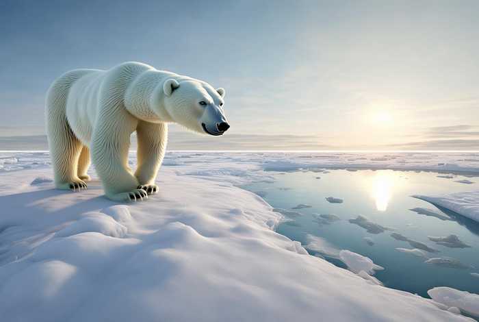 北极熊的生活习性英文（北极熊生活在哪里英文）