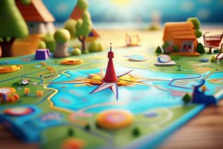 犇生活导航；生活导航标志图