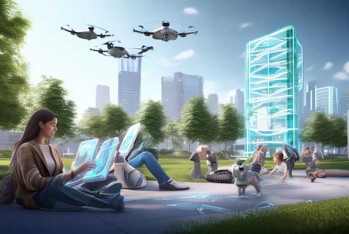 科技生活场景图画 科技生活场景图画大全