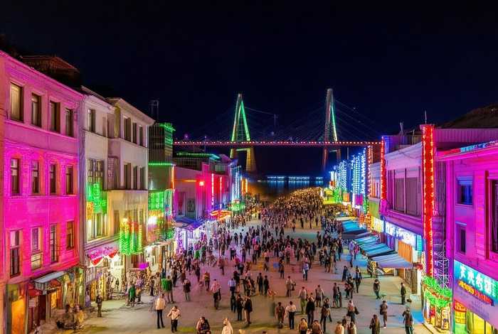 满洲里夜游路线 - 满洲里夜游路线攻略