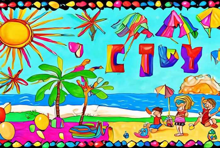 多彩的假期生活手抄报图片 多彩的假期生活手抄报图片内容