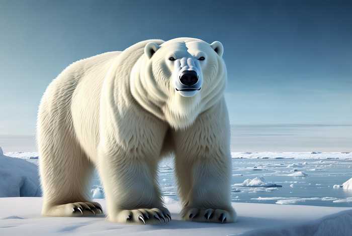 北极熊为什么适合在北极生存、北极熊为什么适合在北极生存呢