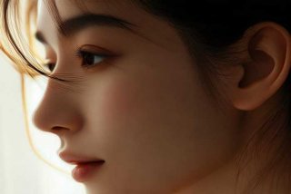 侧脸生活照配文；侧脸生活照女生