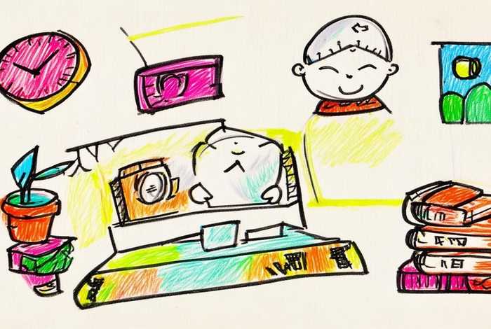 儿童画我的自律生活；儿童画我的自律生活怎么画