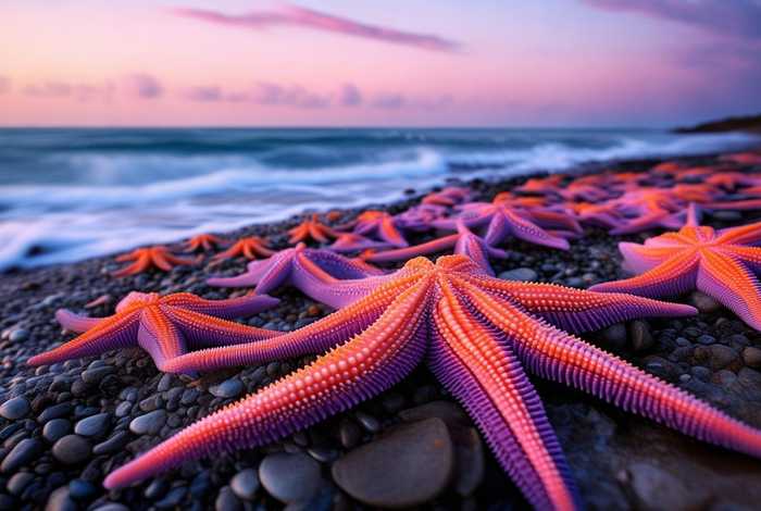 海星生活在岸边吗（海星生活在岸边吗图片）