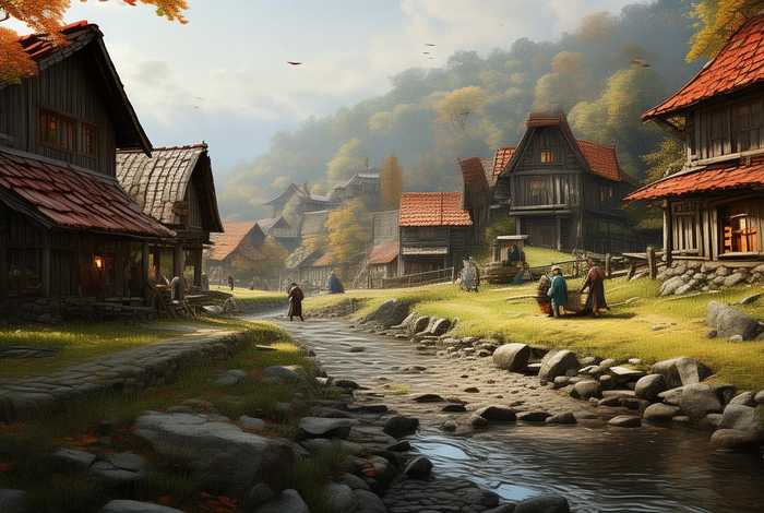 村庄生活的视频 村庄生活的视频素材