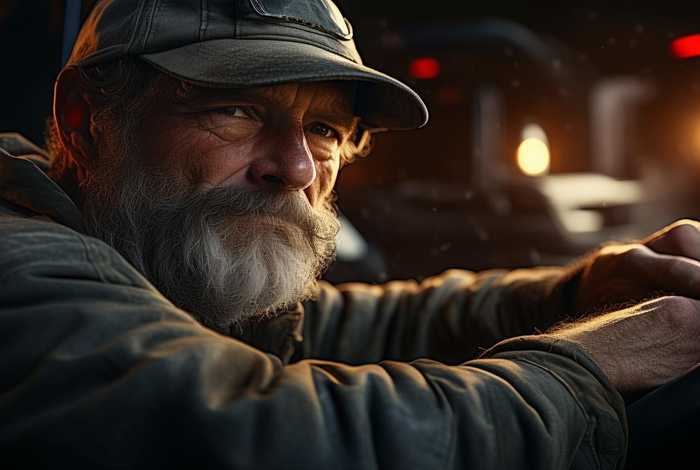 货车司机生活照片，货车司机生活照片高清