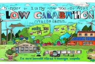 低碳生活手抄报漂亮初二（低碳生活手抄报 漂亮 初二）