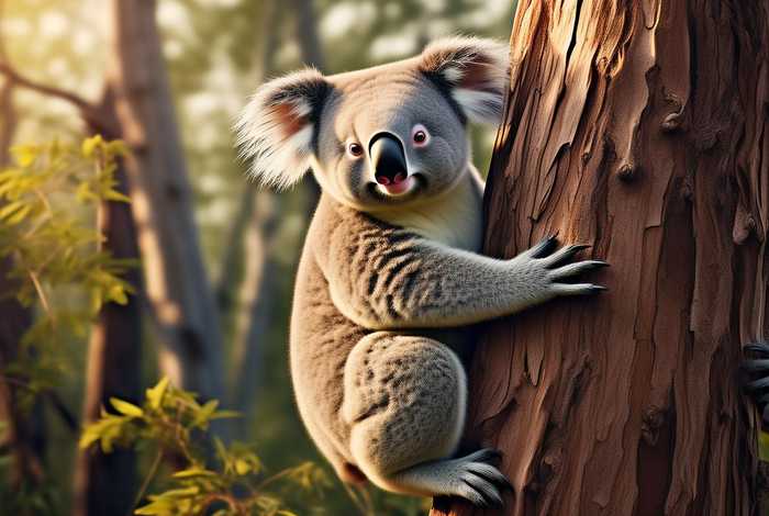 考拉生活在哪里描写 - 考拉是在哪里生活的