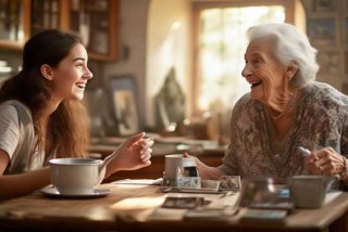 和老太太的日常对话（和老太太的日常对话小说）
