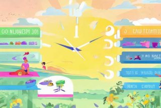 健康的生活作息时间表图片 - 健康的生活作息时间表壁纸