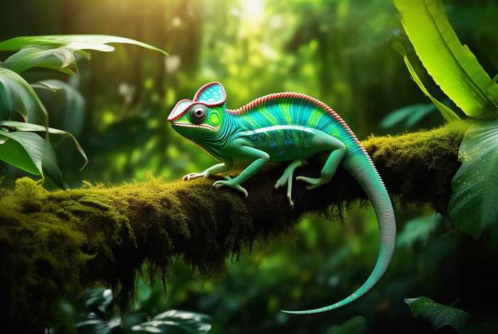 变色龙生活在什么环境中,有哪些特点 - 变色龙生活在什么环境中,有哪些特点呢