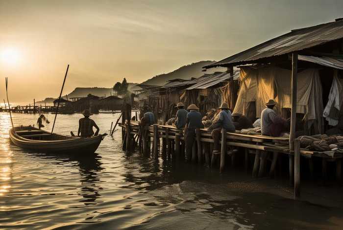 捕鱼的生活、捕鱼生活的国家有哪些很穷的地方