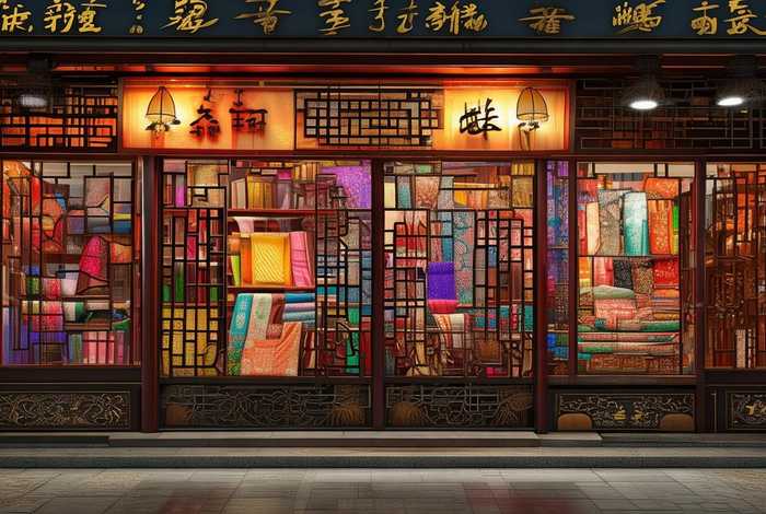 布艺生活馆泰商国际商城店，布艺生活馆店面效果图