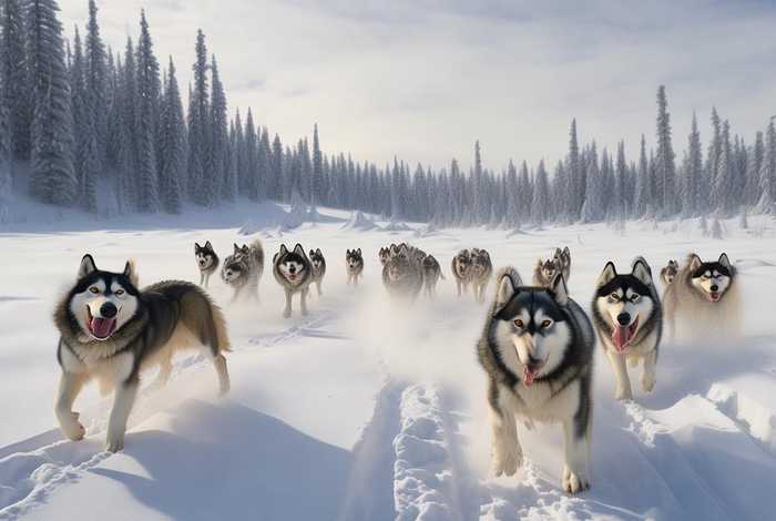 哈士奇的生活习性怎么写 - 哈士奇的生活环境是什么样的