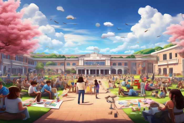 多彩的校园生活美术课件、多彩的校园生活美术课件图片