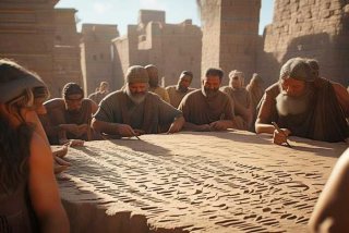 古代生活在美索不达米亚的苏美尔人创造了哪种文字？ - 古代生活在美索不达米亚的苏美尔人创造了哪种文字