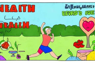 关于健康的手抄报简单漂亮、关于健康的手抄报简单漂亮英语