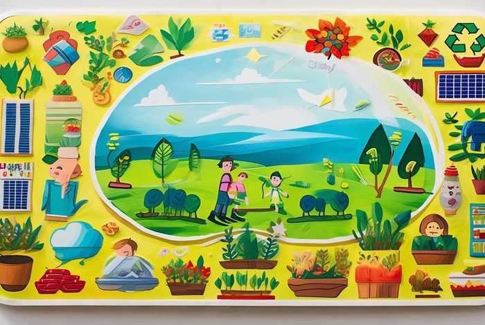 低碳生活金点子手工卡片 - 低碳生活金点子手抄报