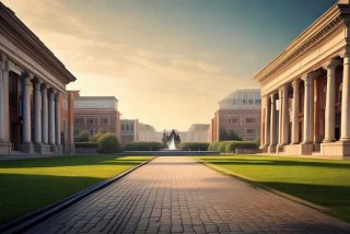 国外大学校园生活 - 国外大学校园生活视频空镜头素材