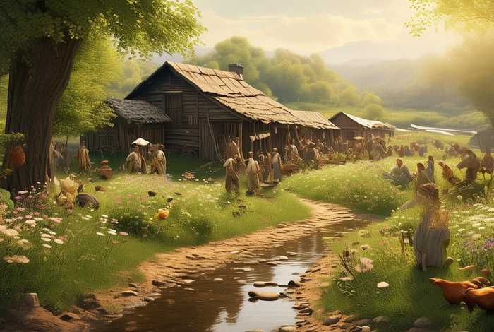 回味农村生活文案，回味农村生活文案图片