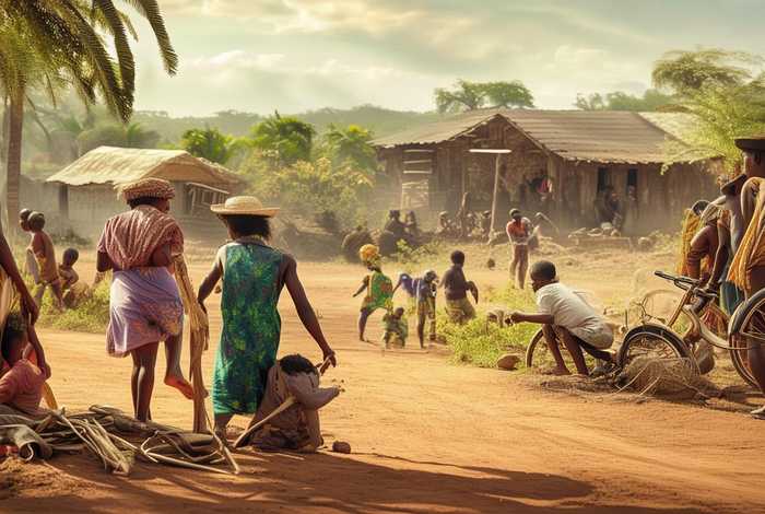 非洲人生活习惯的视频，非洲人的生活现状小视频