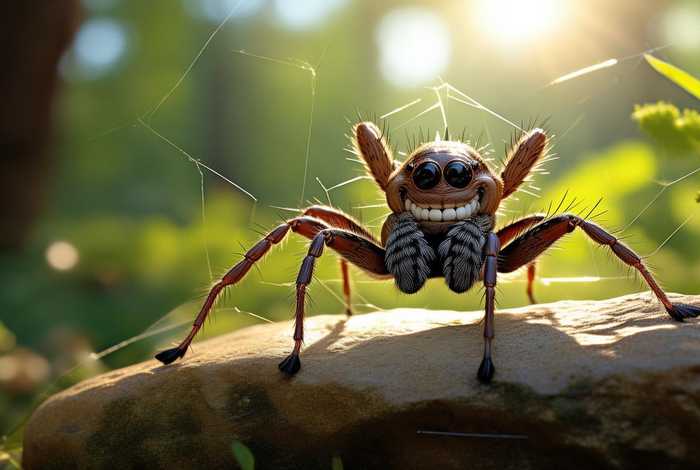狼蛛有趣的习性，狼蛛的趣称