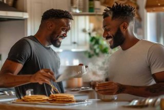 夫夫生活微博 夫夫幸福生活的日常微博