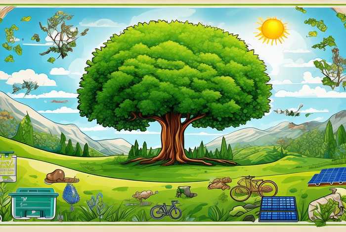 环保绿色生活手抄报模板 - 环保绿色生活手抄报模板内容