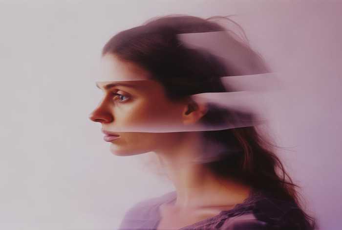 侧脸生活照片破碎感女（侧脸生活照片破碎感女自然型）