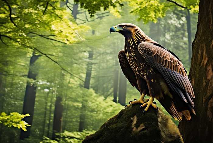 老鹰生活在森林吗、老鹰生活在森林吗为什么