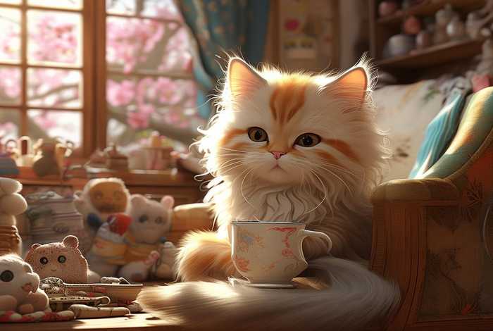 和猫的生活动漫 - 和猫的生活动漫图片