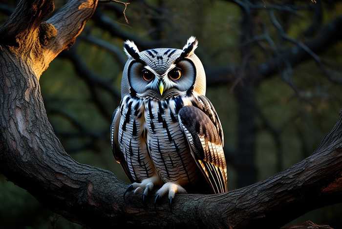 猫头鹰的生活环境和身体特征 - 猫头鹰的生活环境和身体特征描写