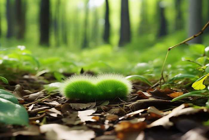 毛毛虫生活在哪里的（毛毛虫生活在哪里的图片）