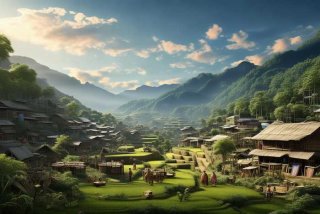 德昂族的生活习惯、德昂族的生活环境