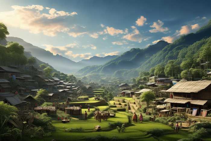 德昂族的生活习惯、德昂族的生活环境