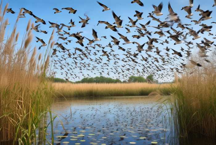 大雁生活在哪儿、大雁生活在哪里需要什么样的环境