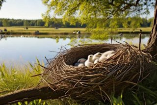 大雁的巢一般建在哪里（大雁的巢一般建在哪里呢）