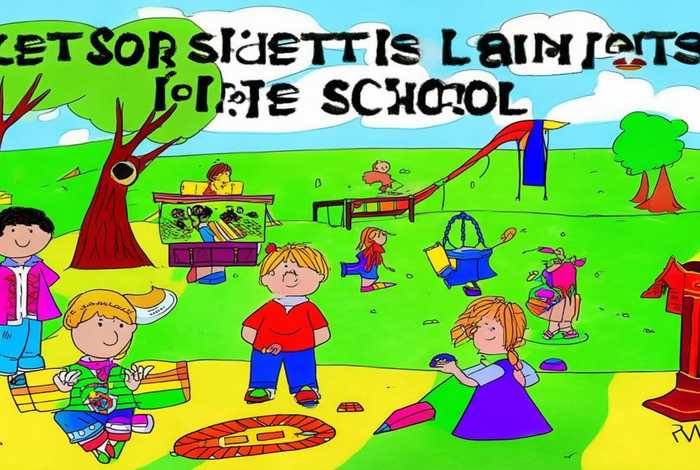 关于小学生活的手抄报简笔画 - 关于小学生活的手抄报简笔画图片