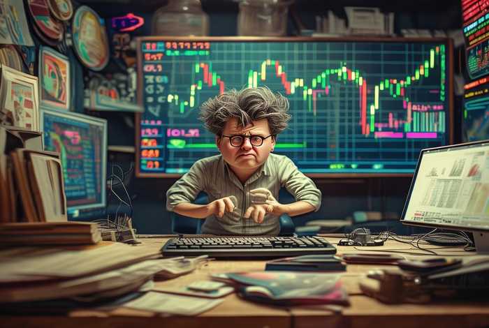 炒股生活漫画，炒股漫画家