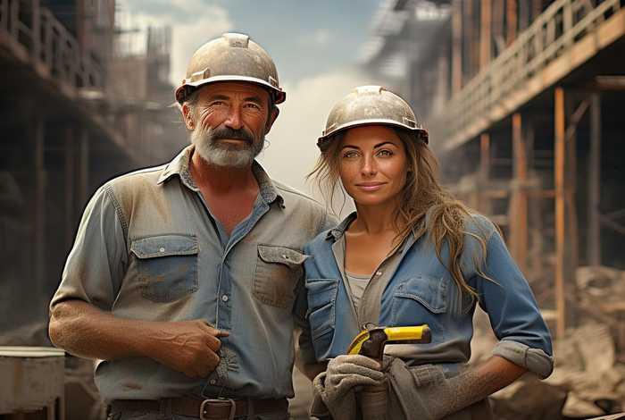 工地夫妻小视频 工地夫妻小视频素材